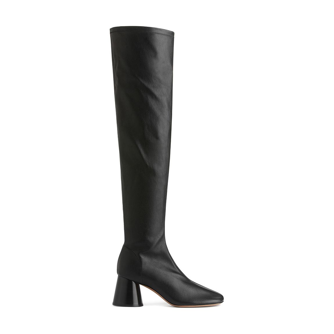Black Leather Extreme Boot main product photo