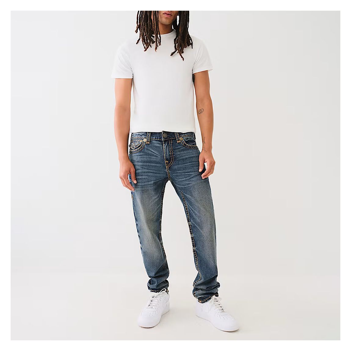 Dark Wash Rocco Slim Stretch Jeans main product photo