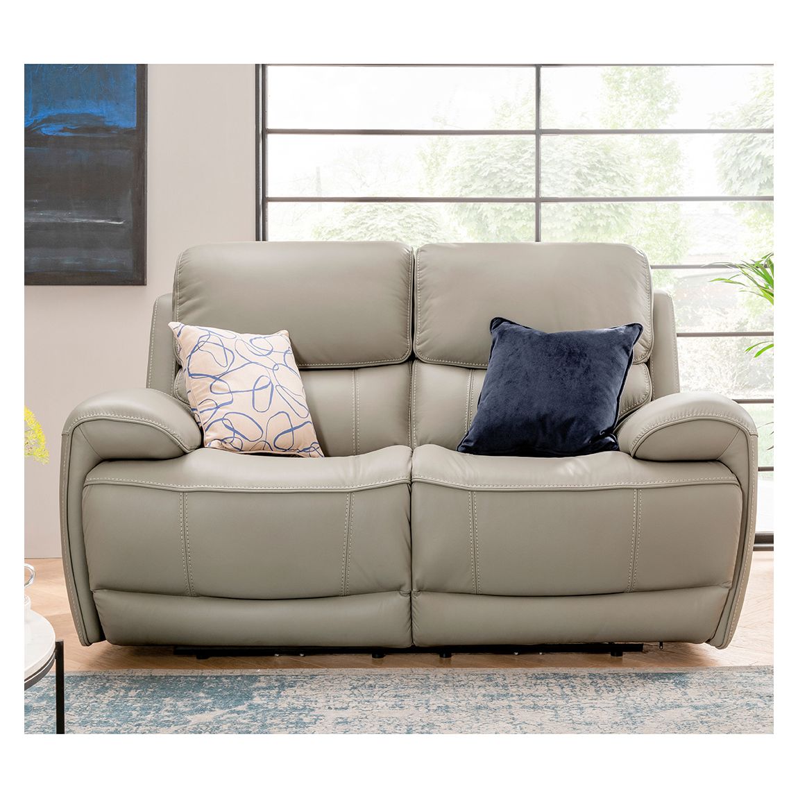 Miami 2 Seater Sofa, Taupe main product photo