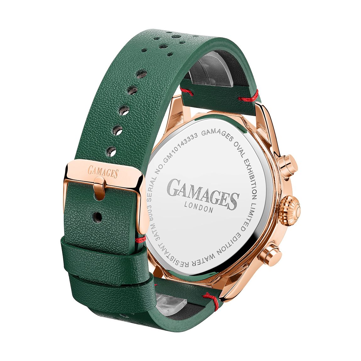 Gamages Of LondonHand Assembled Oval Exhibition Automatic Green main product photo