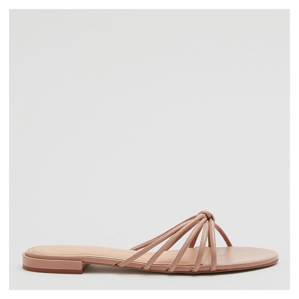 Taupe Strappy Slides main product photo