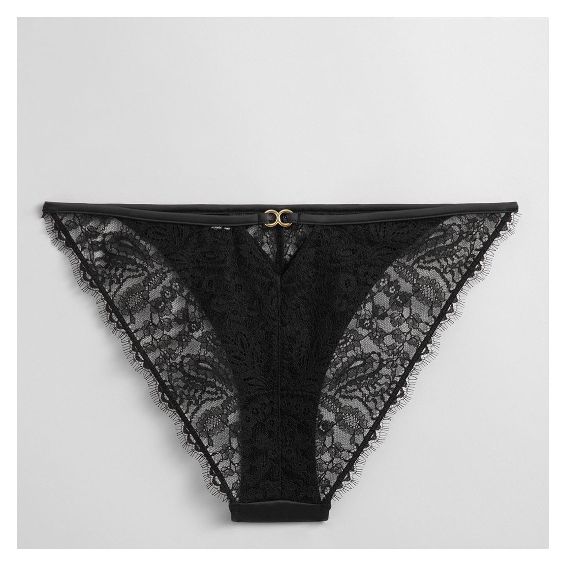 Black Lace Tanga Knickers main product photo