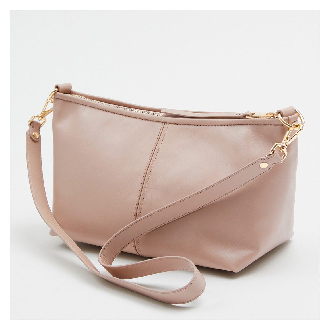 Dusty Pink Baguette Handbag main product photo