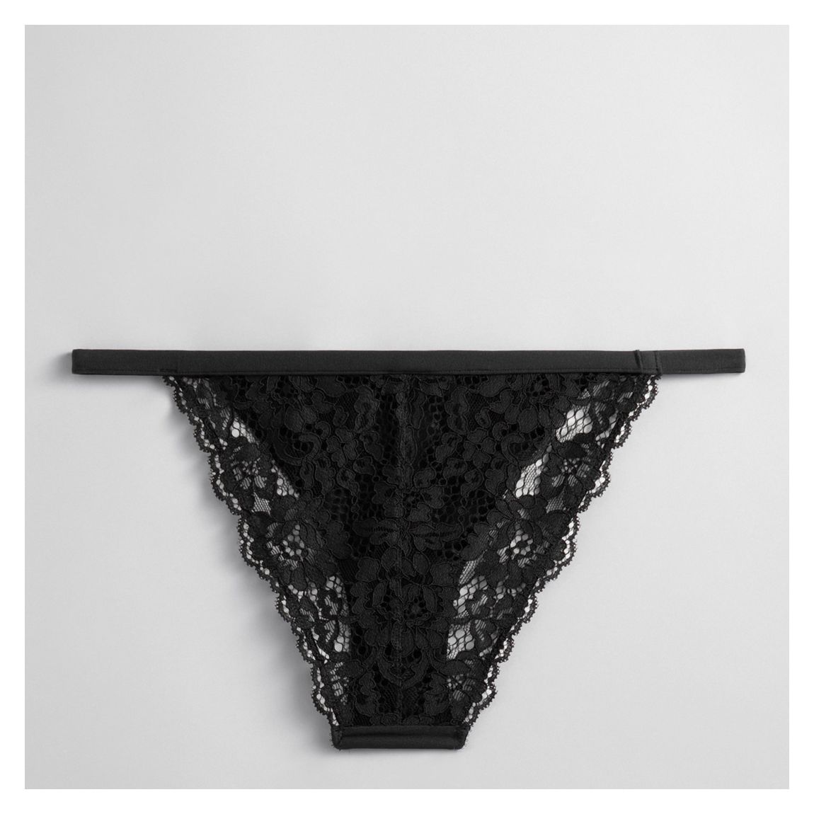 Black Lace Tanga Knickers main product photo