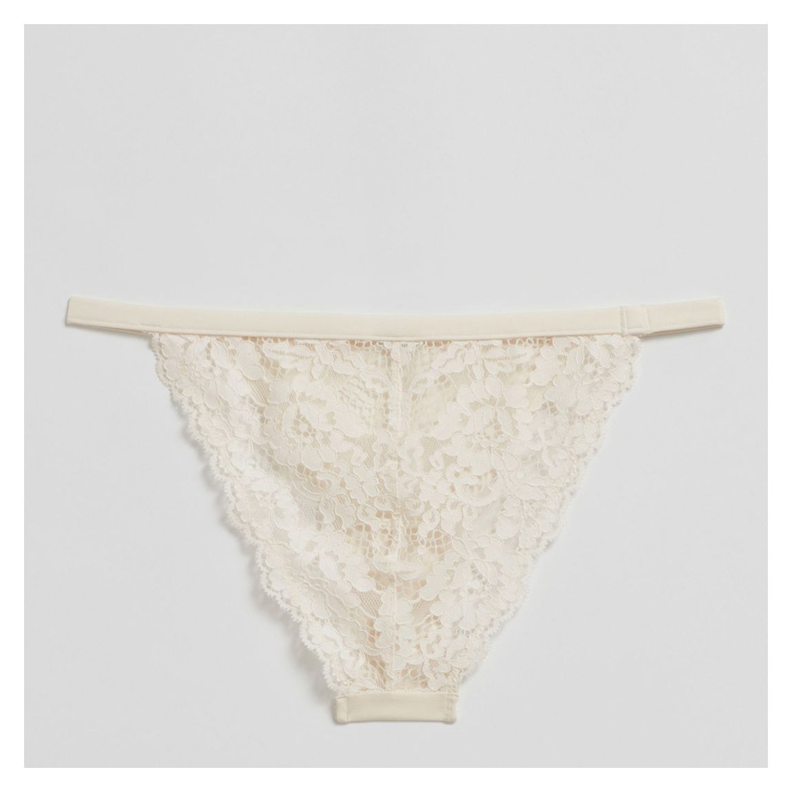 Cream Lace Tanga Knickers main product photo