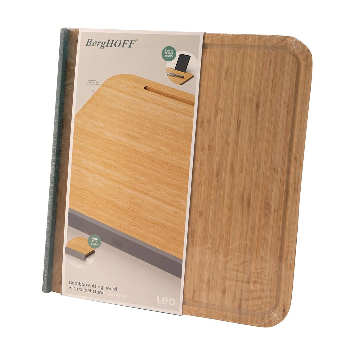 Balance Bamboo Cutting Board with Stand main product photo
