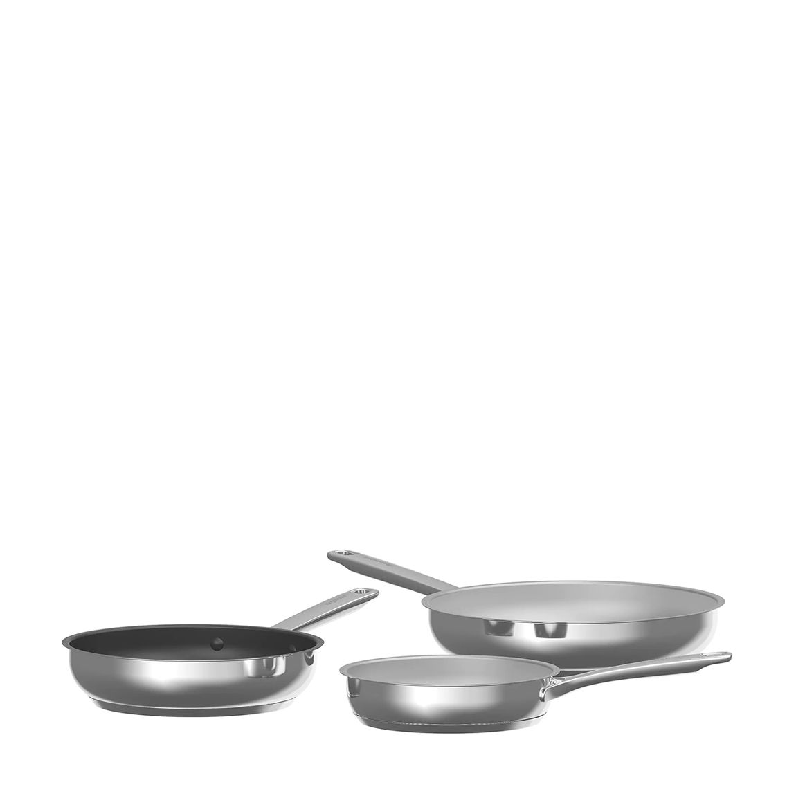3 Piece Helix Frying Pan Set main product photo