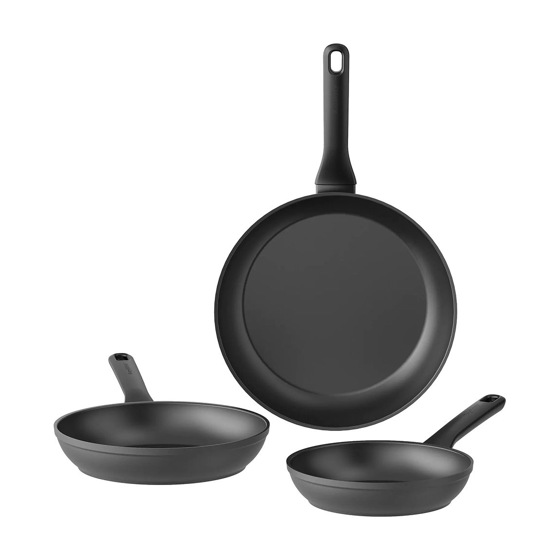 3 Piece Helix Non-Stick Frying Pan Set main product photo