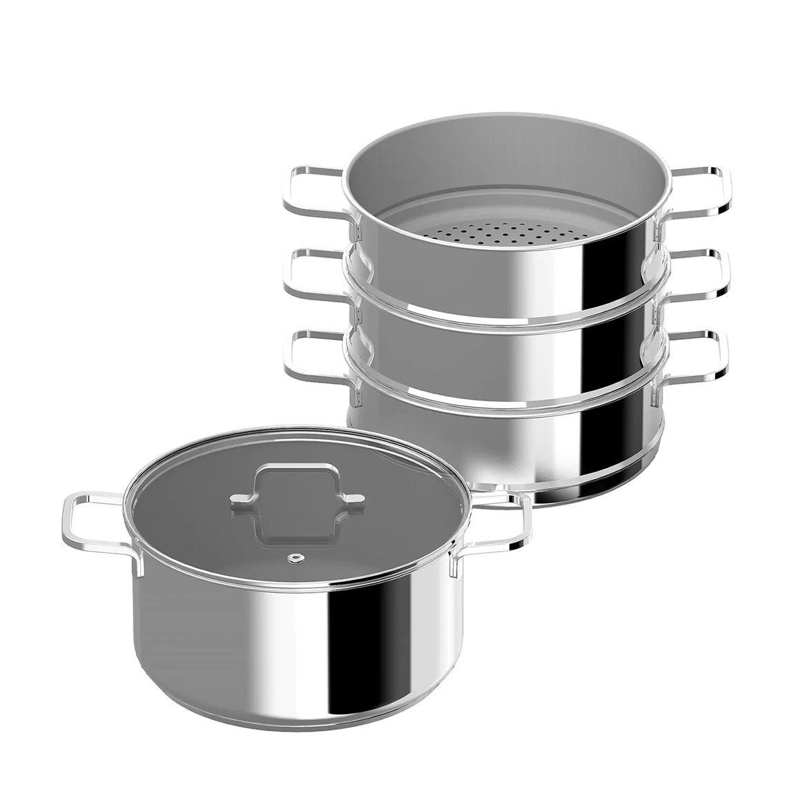 5 Piece Helix Steamer Set main product photo