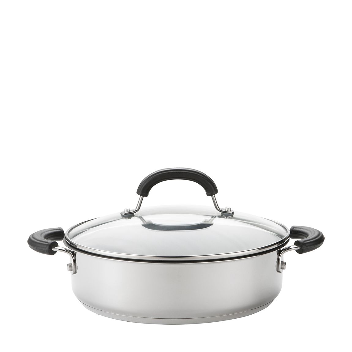 Total Stainless Steel Shallow Casserole, 24cm/2.8L main product photo