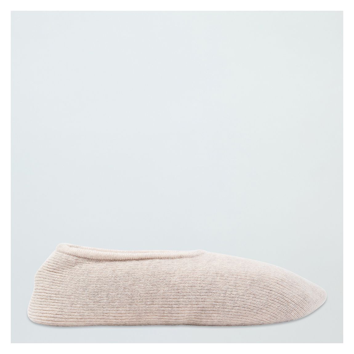 Cream Cashmere Ballet Style Slipper main product photo