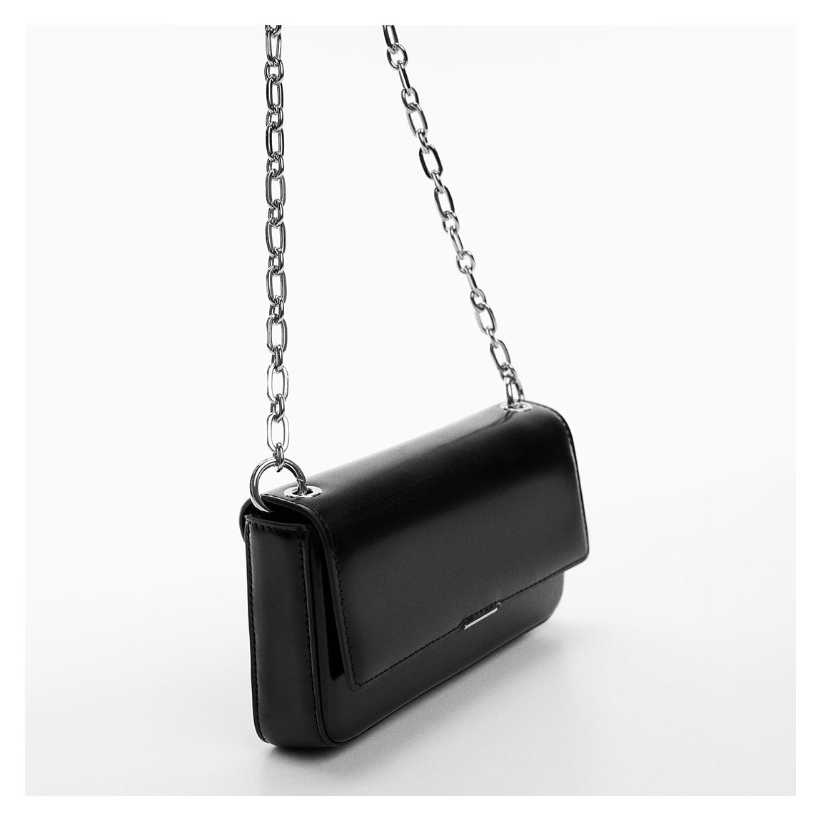Black Flap Chain Bag main product photo