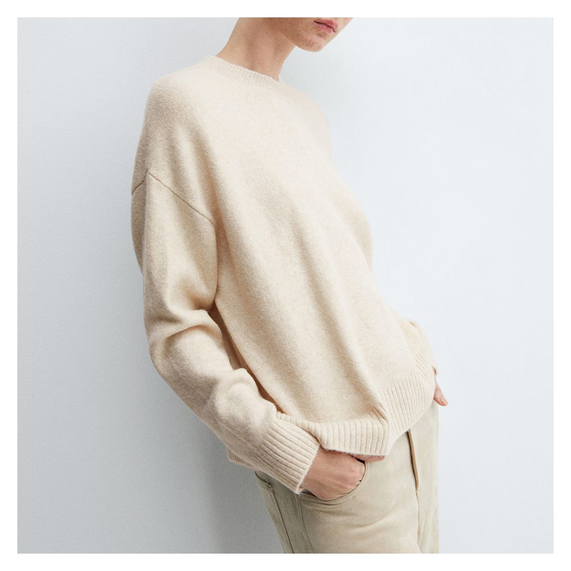 Ecru Knitted Jumper main product photo