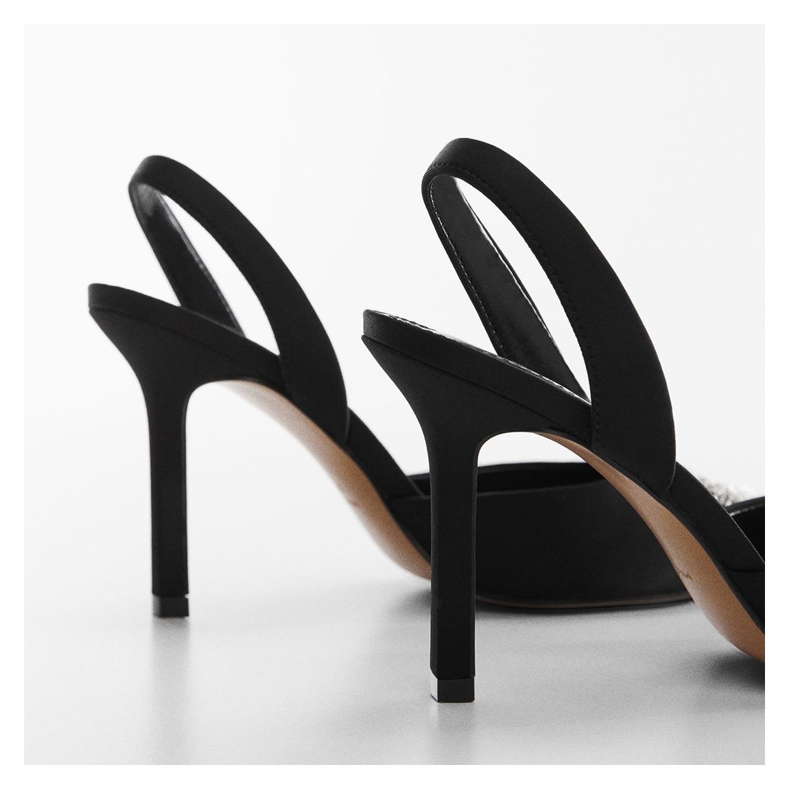 Black Jewel-Heel Shoes main product photo