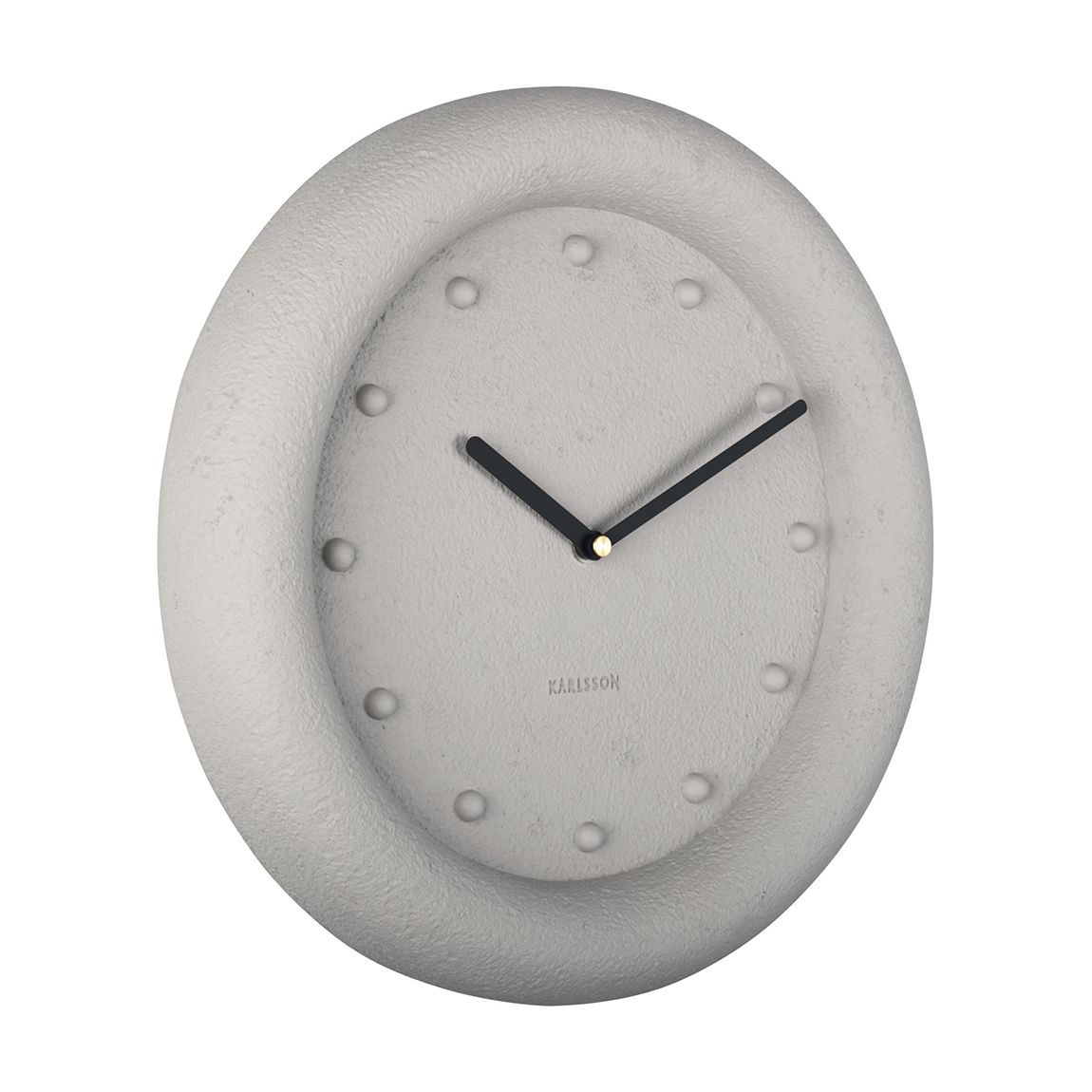 Petra Warm Grey Wall Clock, 40cm main product photo