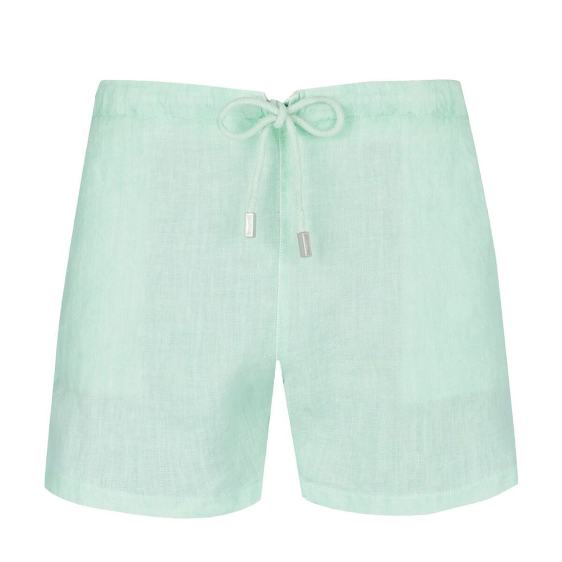 Green Barry Linen Bermuda Shorts main product photo