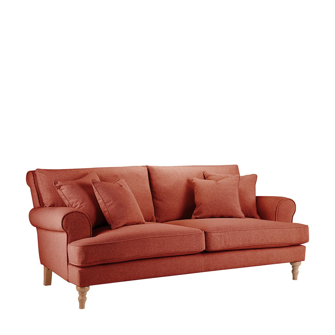 Marylebone Medium Sofa Arlan, Vermillion main product photo