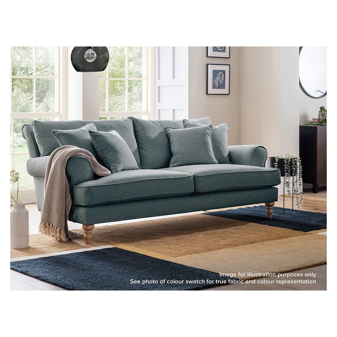 Marylebone Large Sofa Arlan, Fiord main product photo