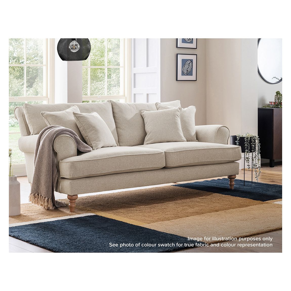Marylebone Large Sofa Arlan, Moon main product photo