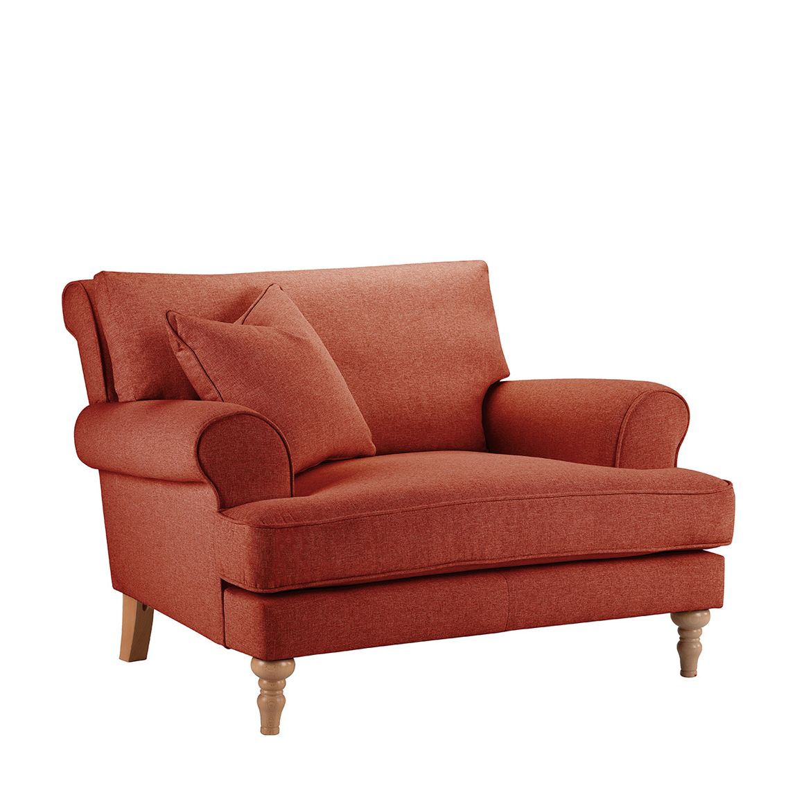 Marylebone Snuggle Chair Arlan, Vermillion main product photo