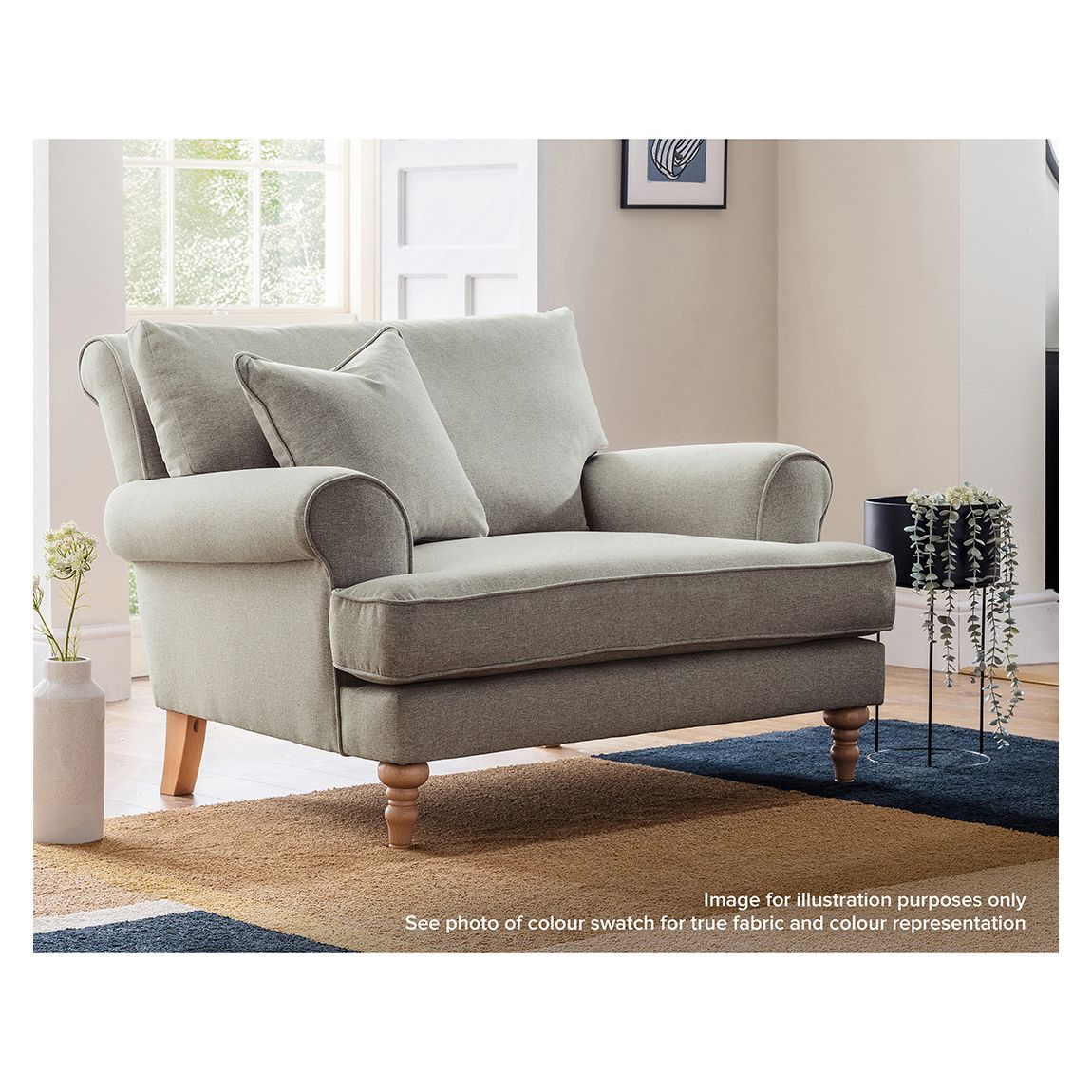 Marylebone Snuggle Chair Arlan, Noble main product photo