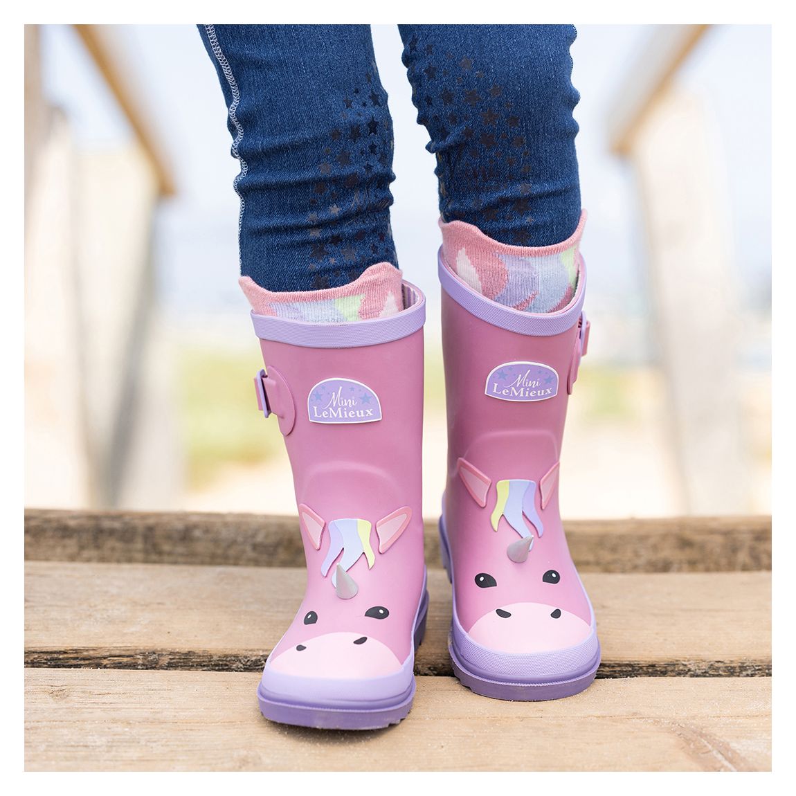 Pink Puddle Pals Kids Welly main product photo