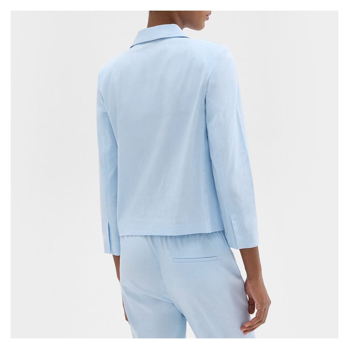 Blue Patch Pocket Crop Blazer main product photo