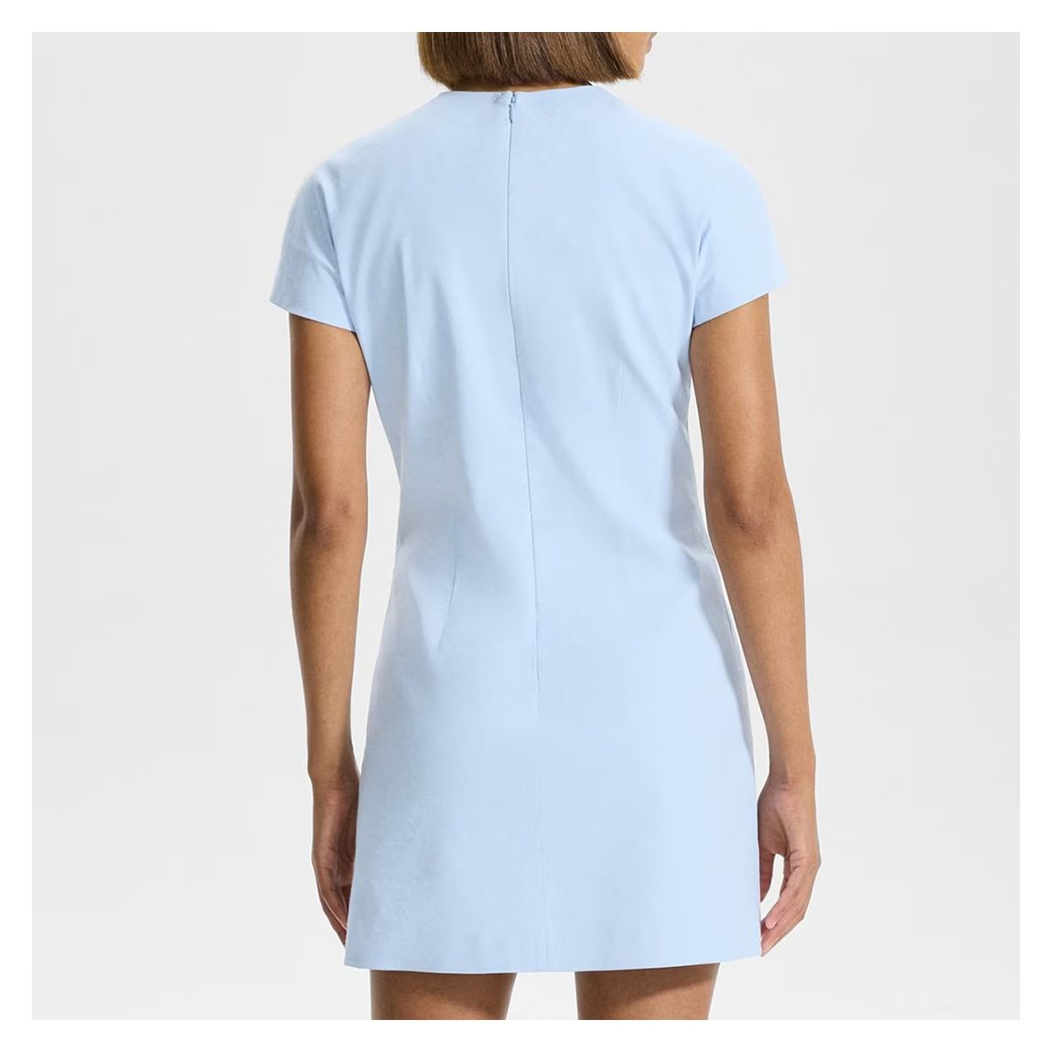 Light Blue Dolman Mini Dress main product photo