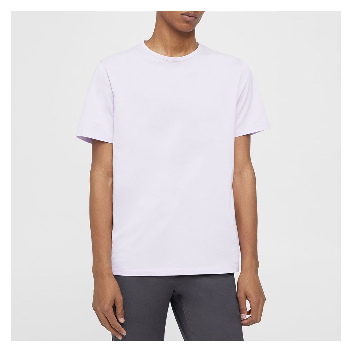 White Precise Cotton T-Shirt main product photo