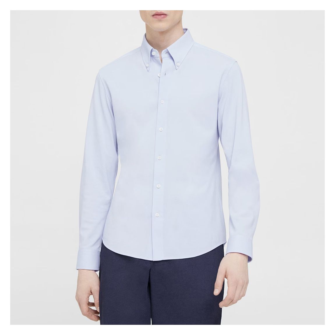Blue Alfred Button Down Shirt main product photo