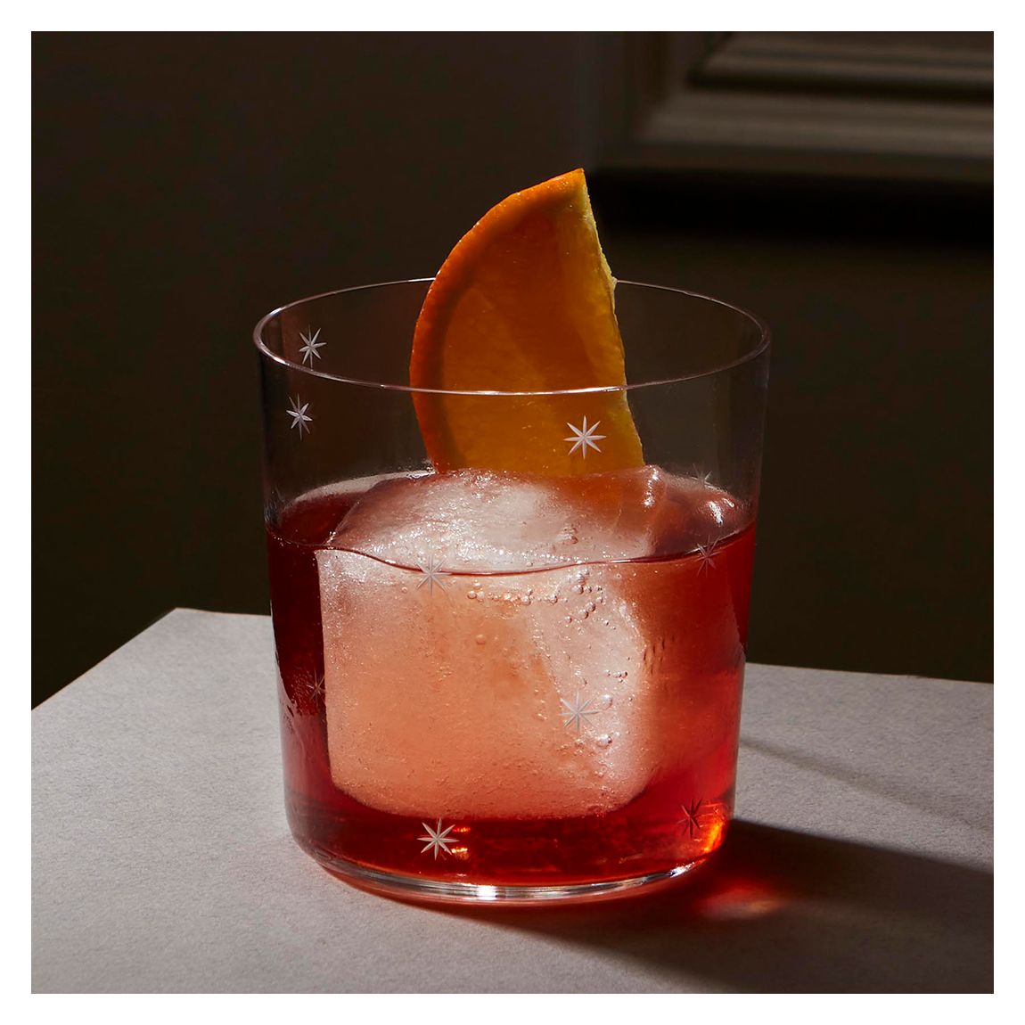 Set of 2 Cocktail Collection Star Cut Rocks Glass main product photo
