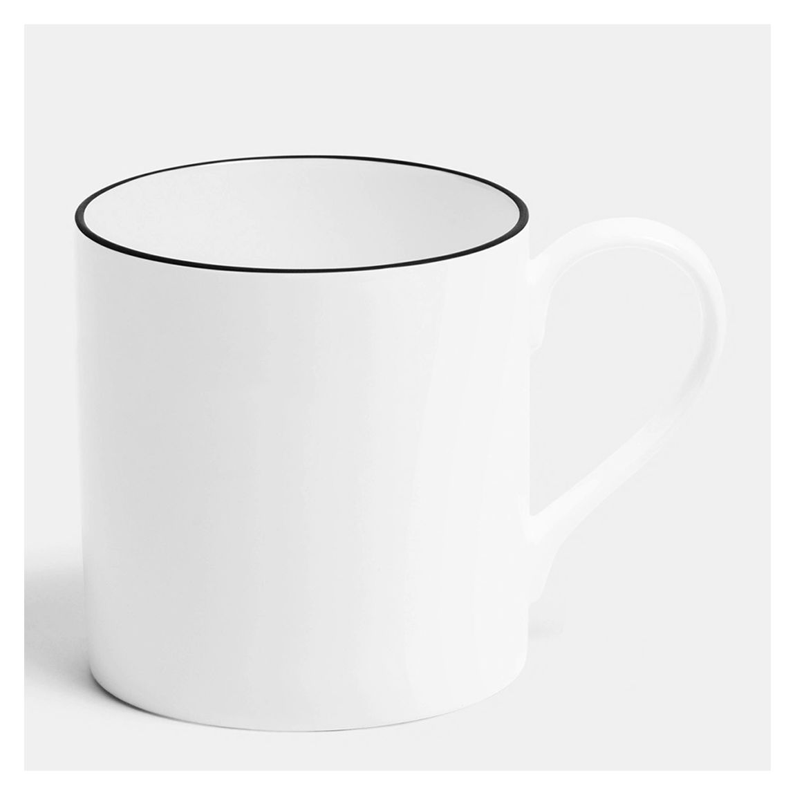 Line Matte Black Medium Mug main product photo