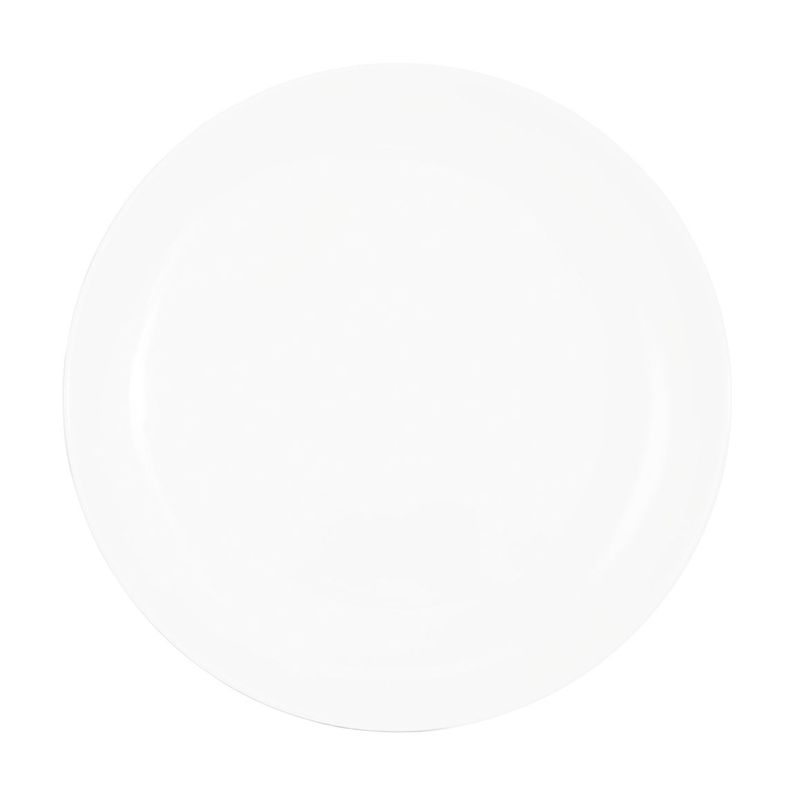 Set of 4 White Coupe Side Plate, 24cm main product photo