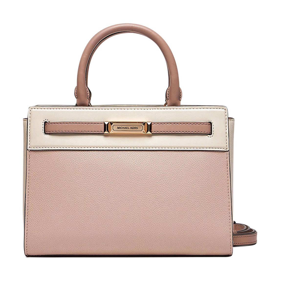 Soft Pink/Light Cream/Fawn Primrose Small Satchel main product photo