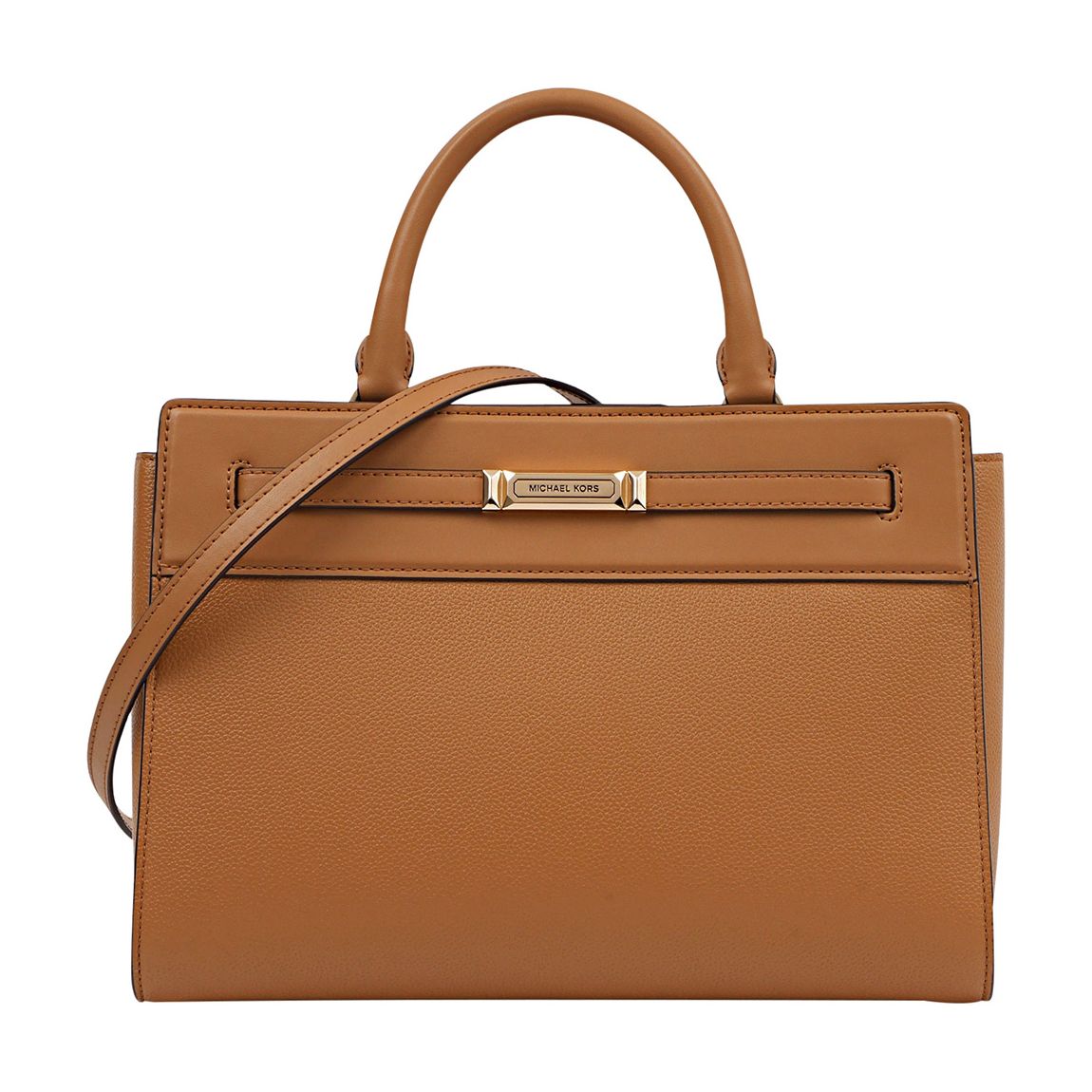 Pale Peanut Primrose Medium Satchel main product photo