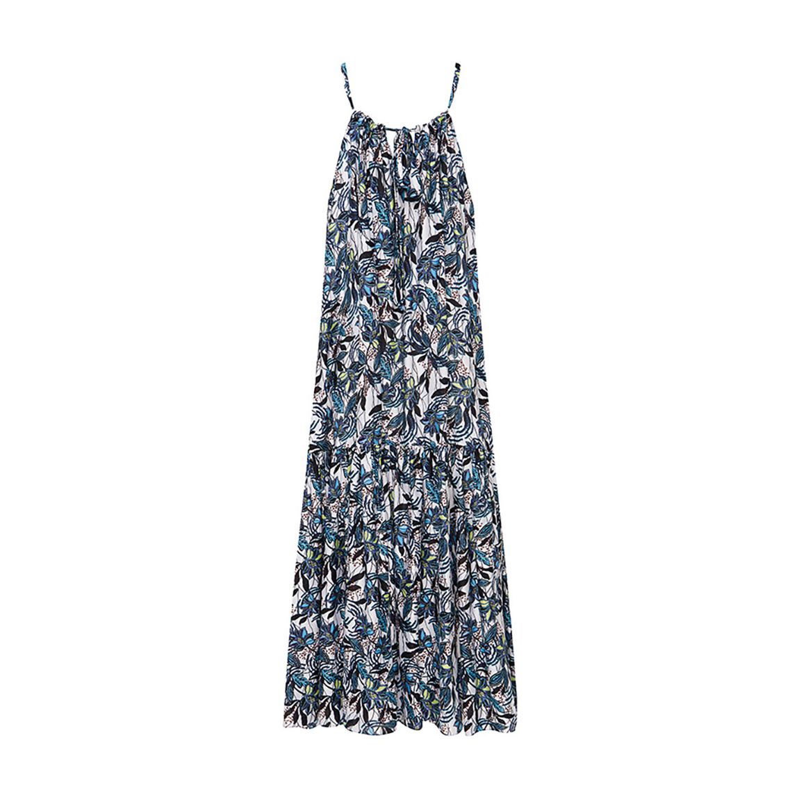 White & Blue Isola Bella Maxi Dress main product photo