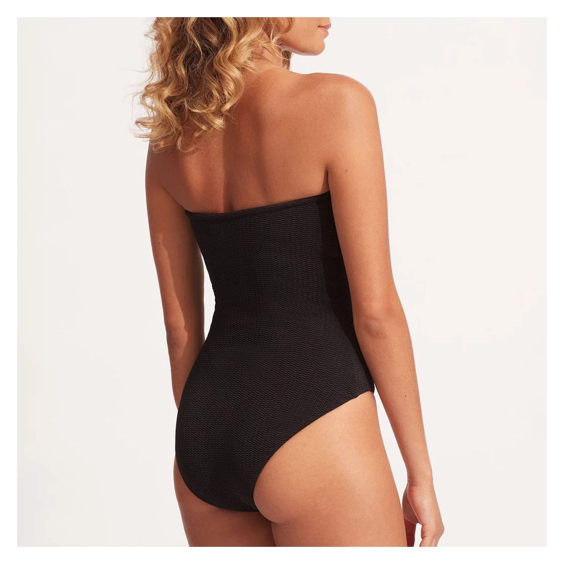Black DD Bandeau One Piece main product photo