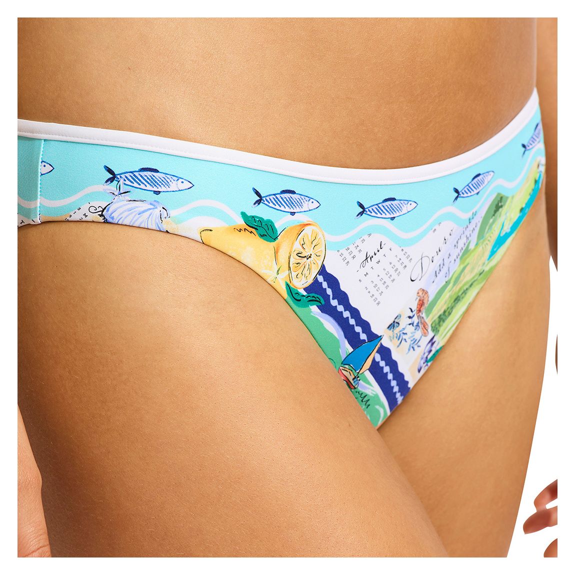 Blue Hipster Bikini Bottom main product photo