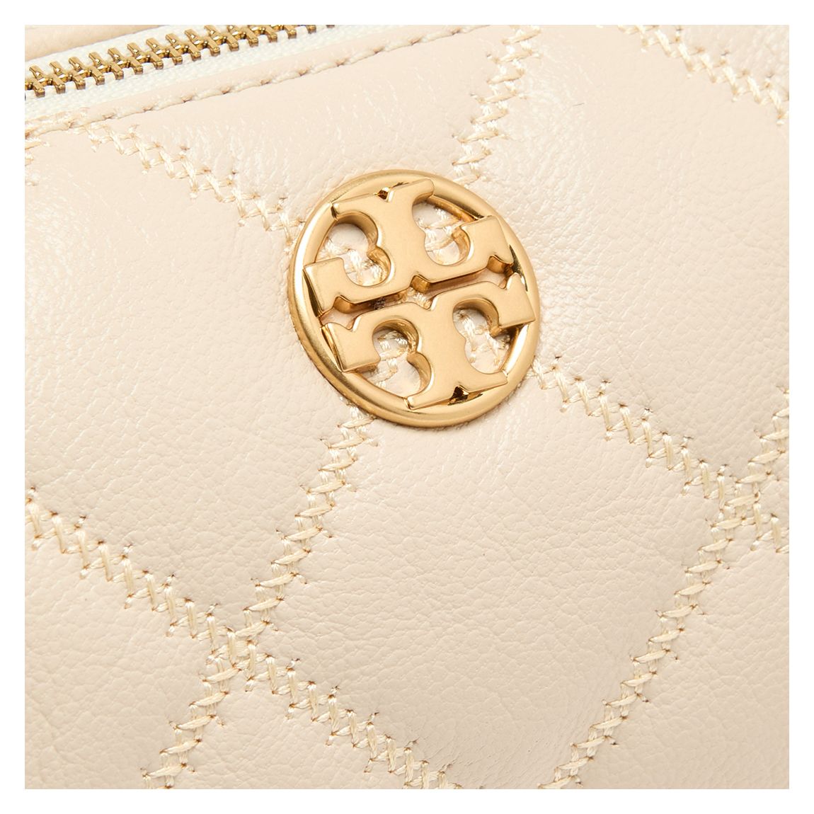 White Willa Chain Barrel Bag main product photo