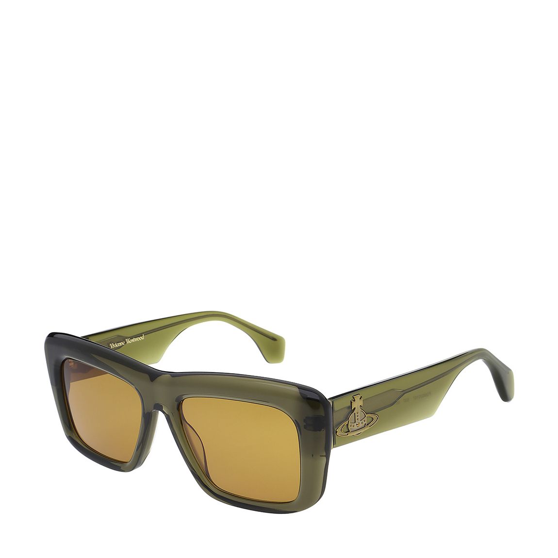 Xtal Khaki Laurent Sunglasses main product photo