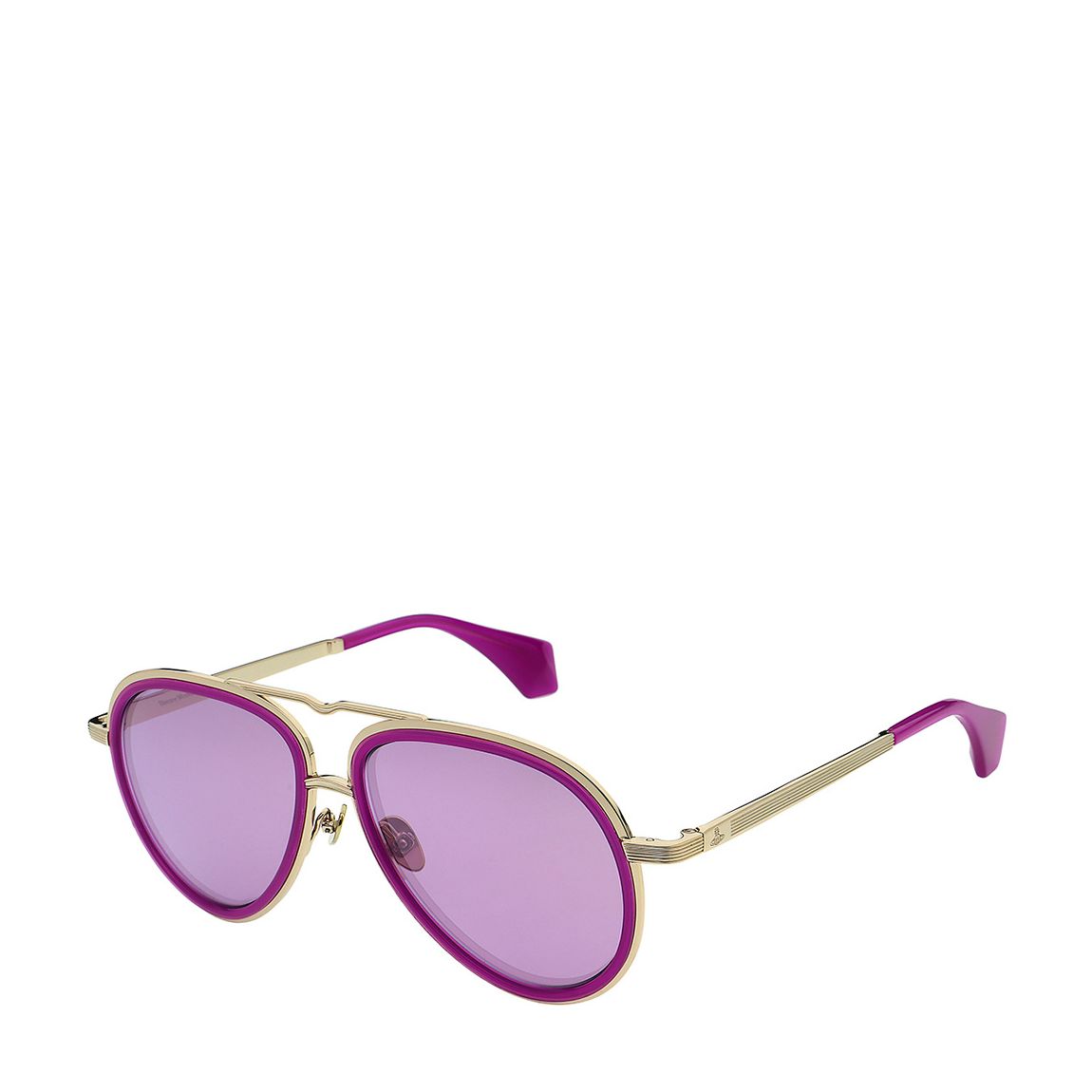 Shiny Gold Cale Sunglasses main product photo