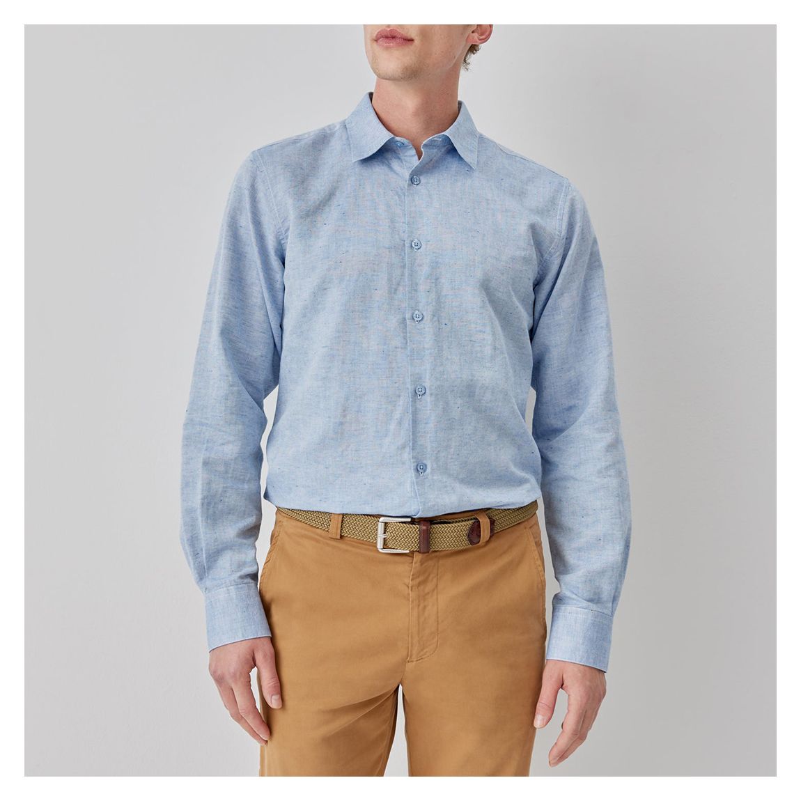 Blue Hawkesworth Shirts main product photo