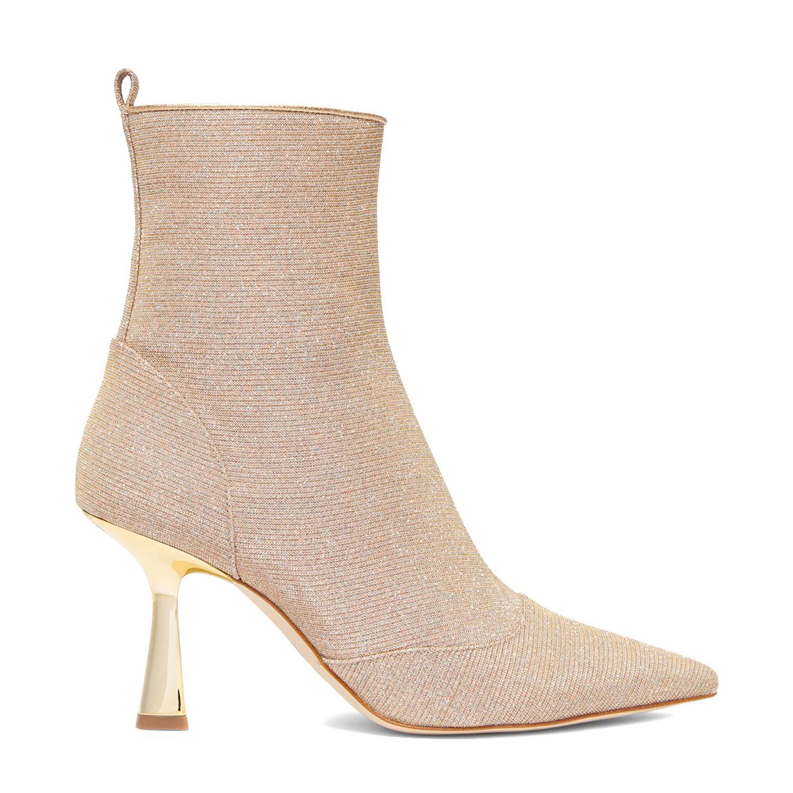 Beige Clara Mid Heeled Boot main product photo
