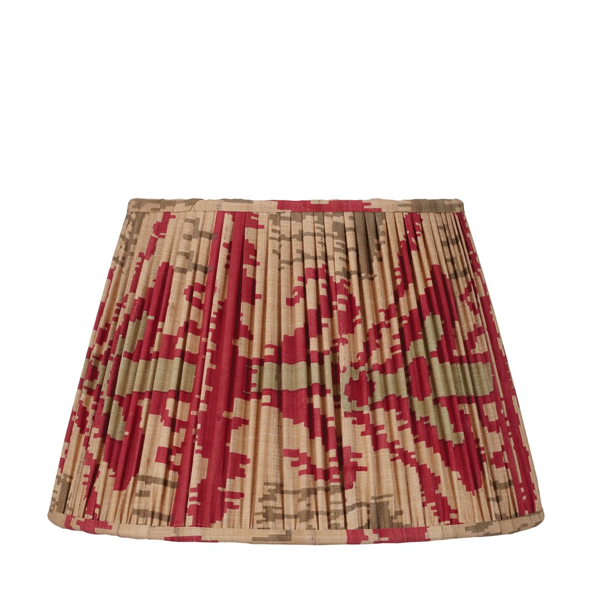 Madura Silk Lampshade 35cm, Red main product photo