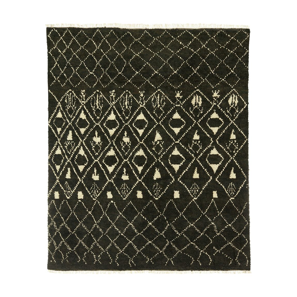 Cheviot Rug 240x305cm, Nero main product photo