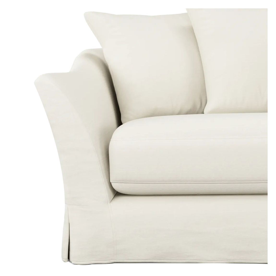 Filippo Linen Sofa, Natural Linen main product photo