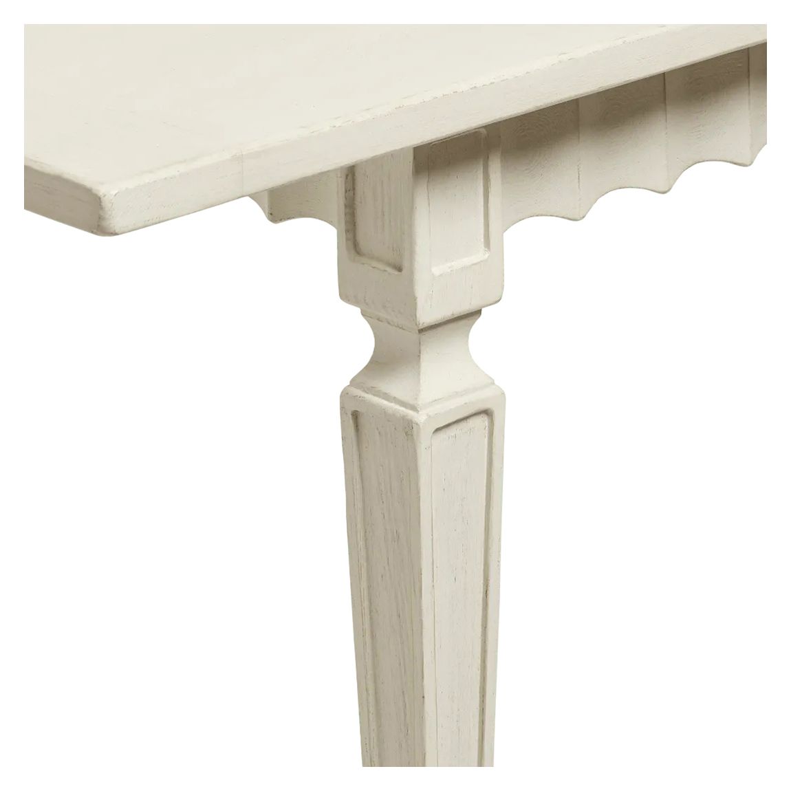 Ruffelen Extendable Dining Table, Chalk main product photo