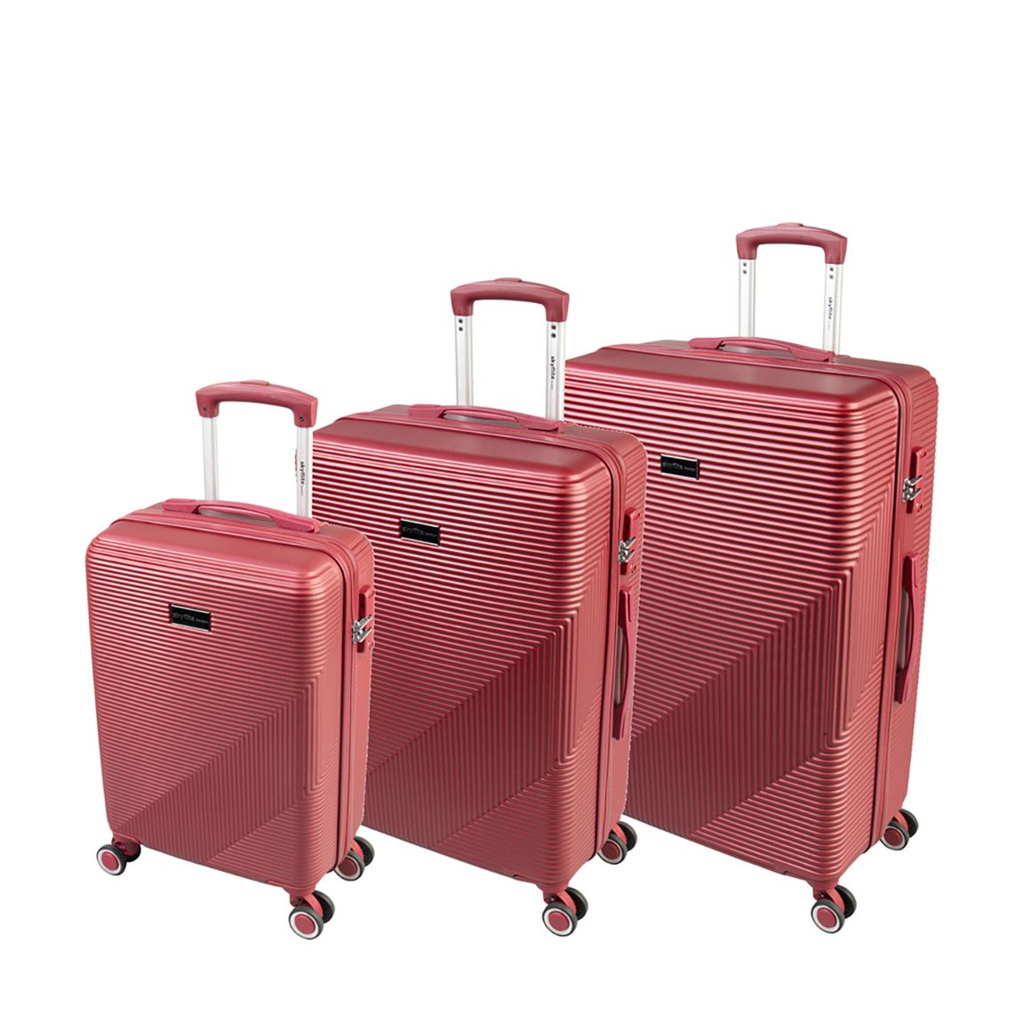 Red Zest 3-Piece Set 55/67/77cm main product photo