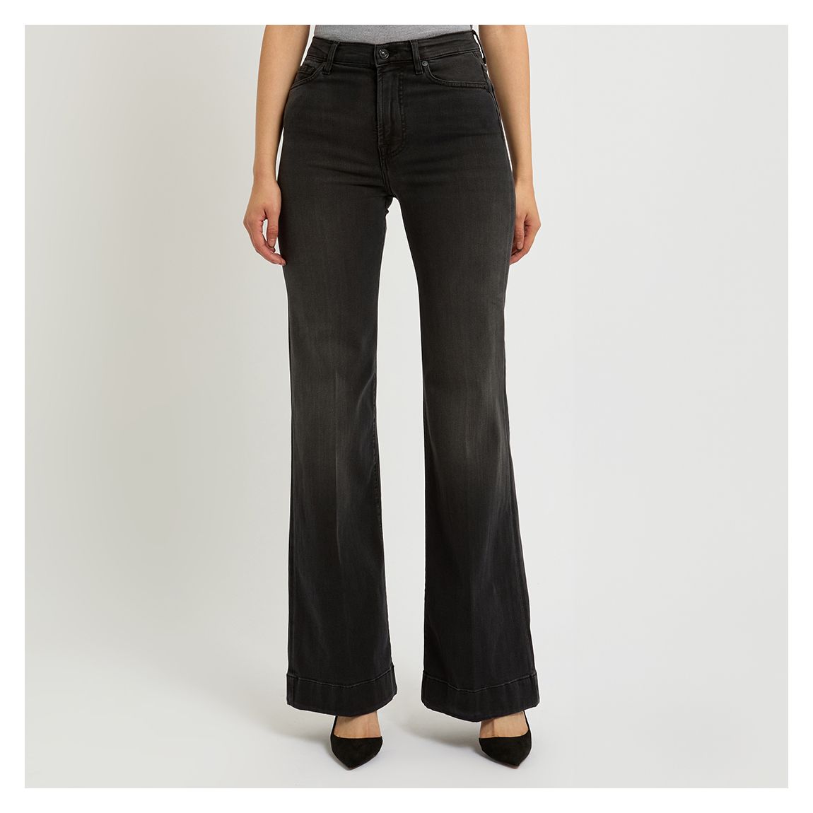 Black Wash Modern Dojo Stretch Jeans main product photo