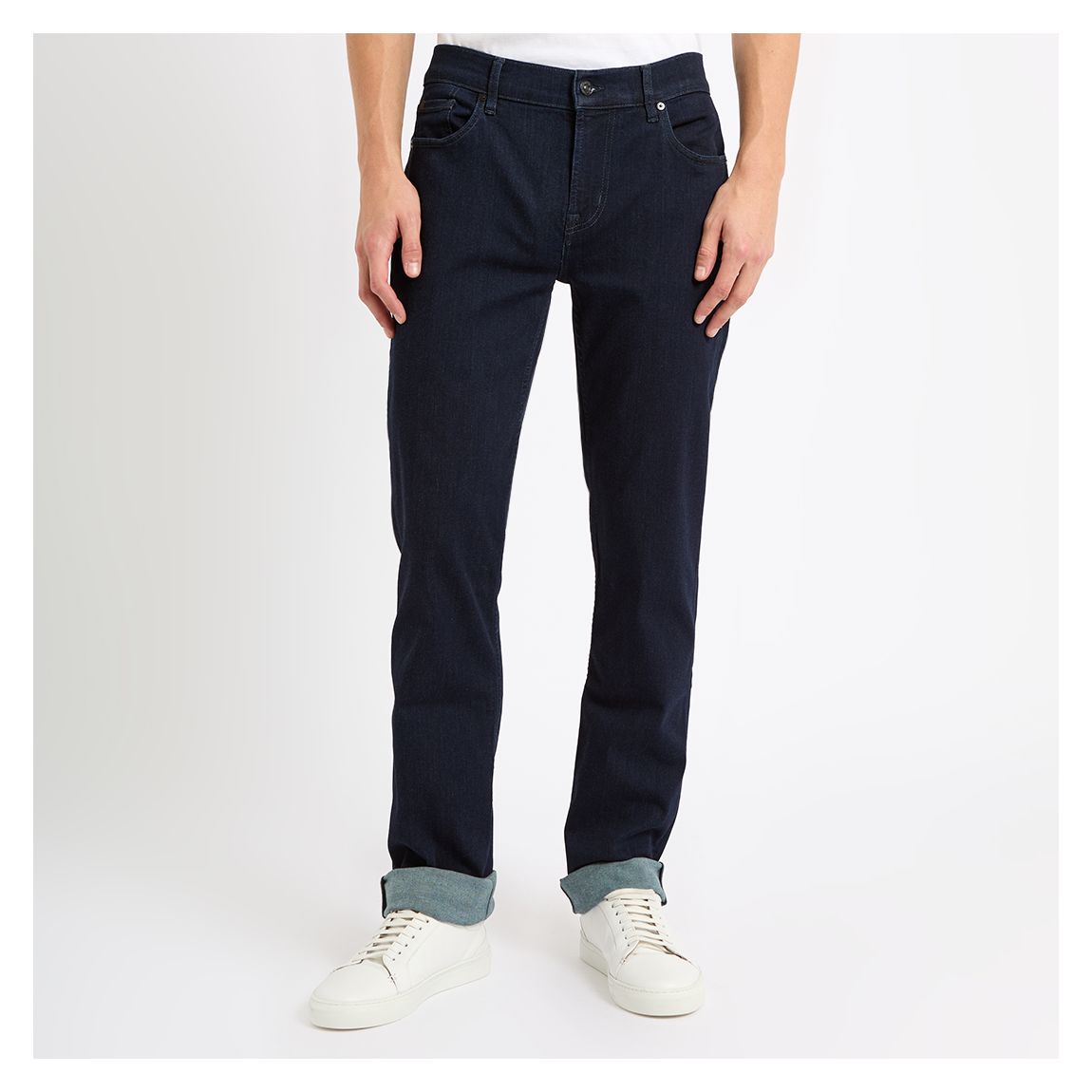 Dark Blue Standard Straight Room Jeans main product photo